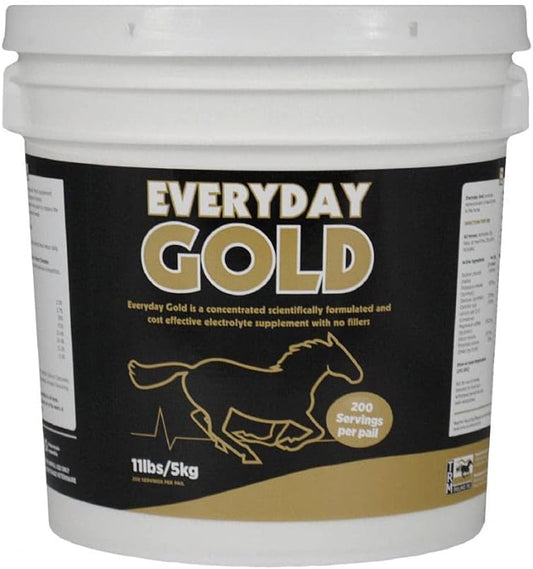 TRM Everyday Gold Electrolyte Horse Supplement for Performance and Recovery - 11 lb