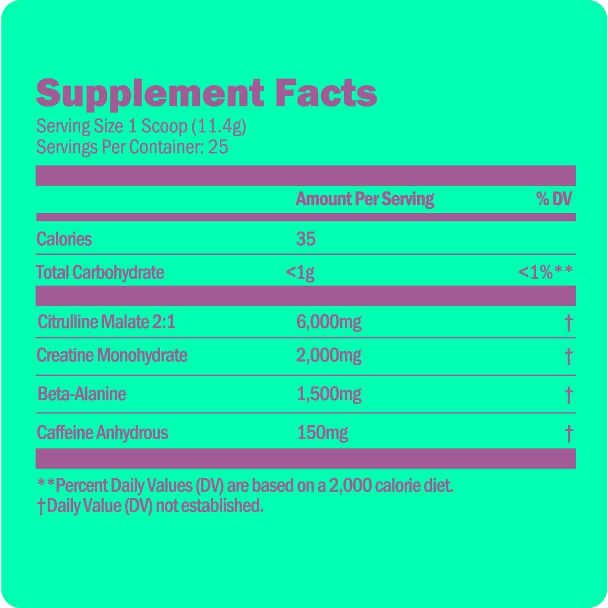 Trove Nutrition Oath Nutrition Sport Pre-Workout - Appleberry Orchard Flavor - 25 Servings