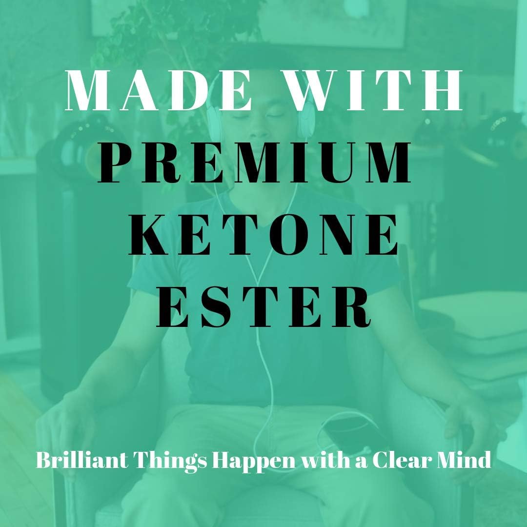 TruBrain Ketones: Ketone Ester and BHB Exogenous Ketones for Energy, Focus, and Ketosis Support - Keto Diet Supplement - Chocolate Brain Booster