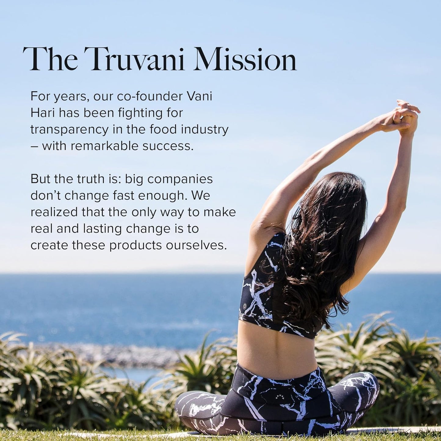 Truvani Chocolate Mint Plant Based Snack Bars - 4 Pack, 7g Protein, USDA Organic, Vegan, Individually Wrapped, Dairy/Soy/Gluten Free
