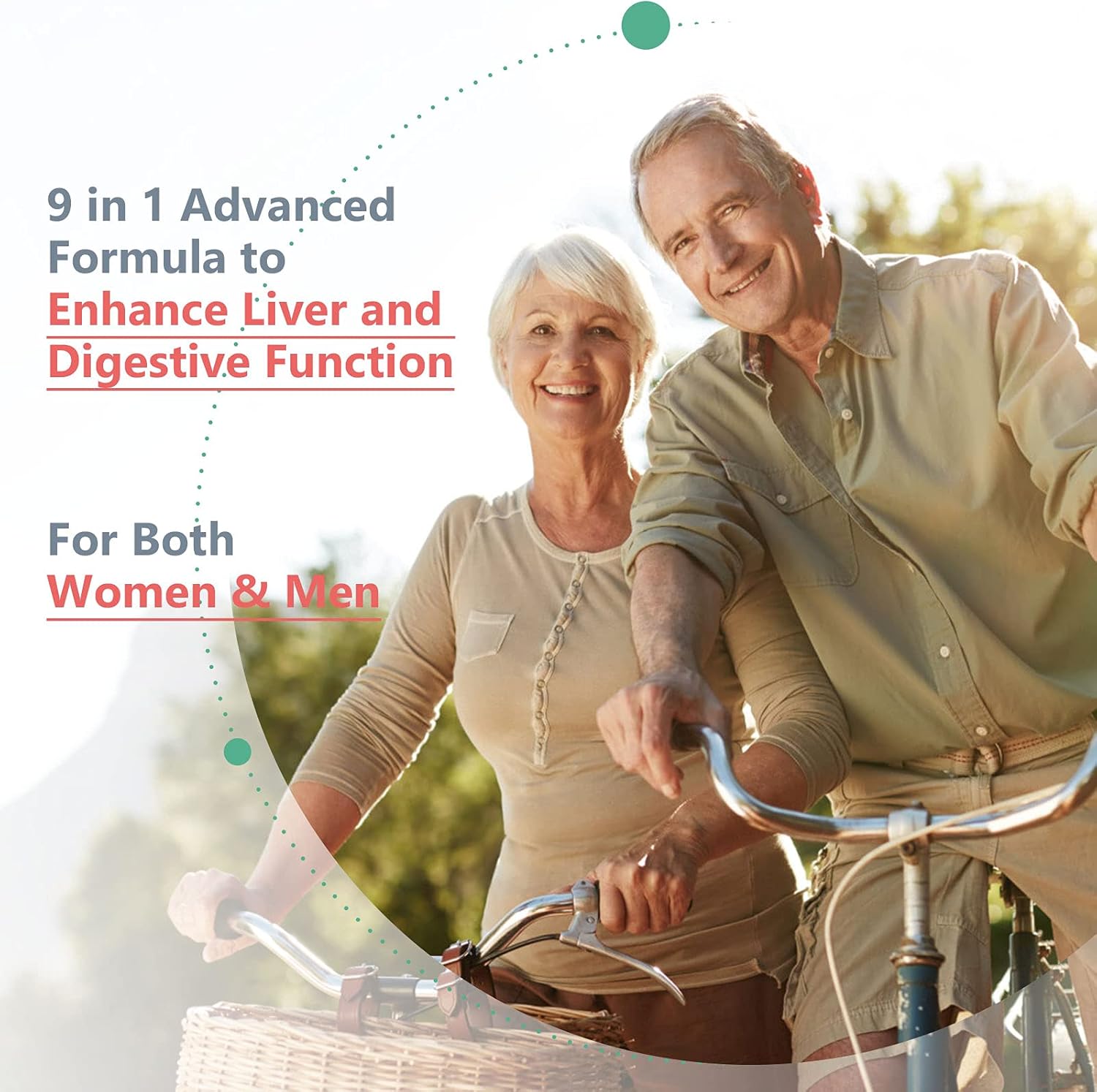 TUDCA Liver Cleanse Detox Supplements with Milk Thistle and Bile Salts - 1000mg, 60 Vegan Capsules for Liver and Digestive Health