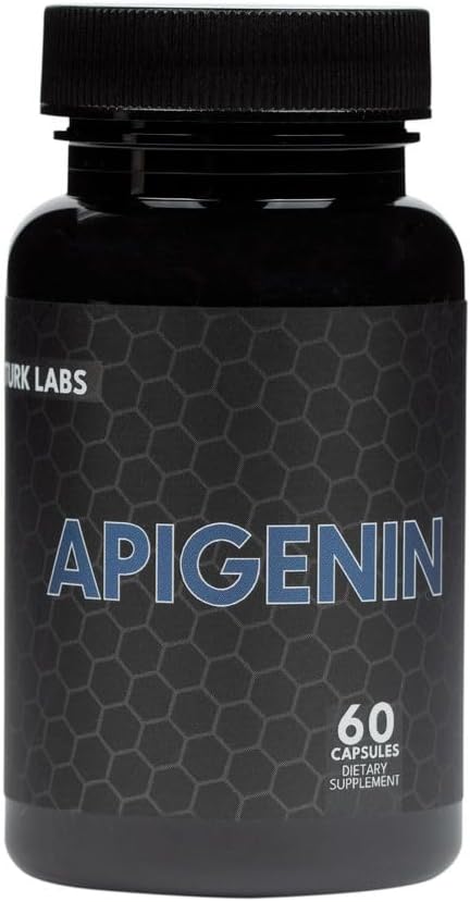 Turk Apigenin Bioflavonoid Supplement for Metabolism, Calmness, Sleep, and Nerve Support - 60 Capsules, 50mg