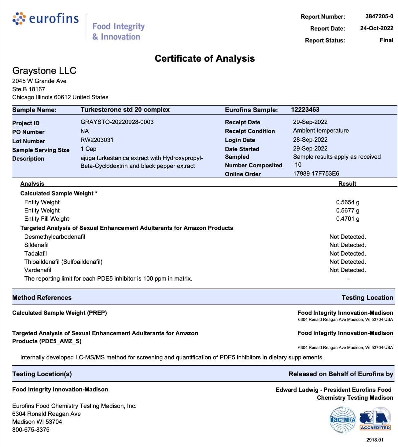 Turkesterone and N-Acetyl Cysteine Bundle with Enhanced Absorption for Turk & NAC Supplement