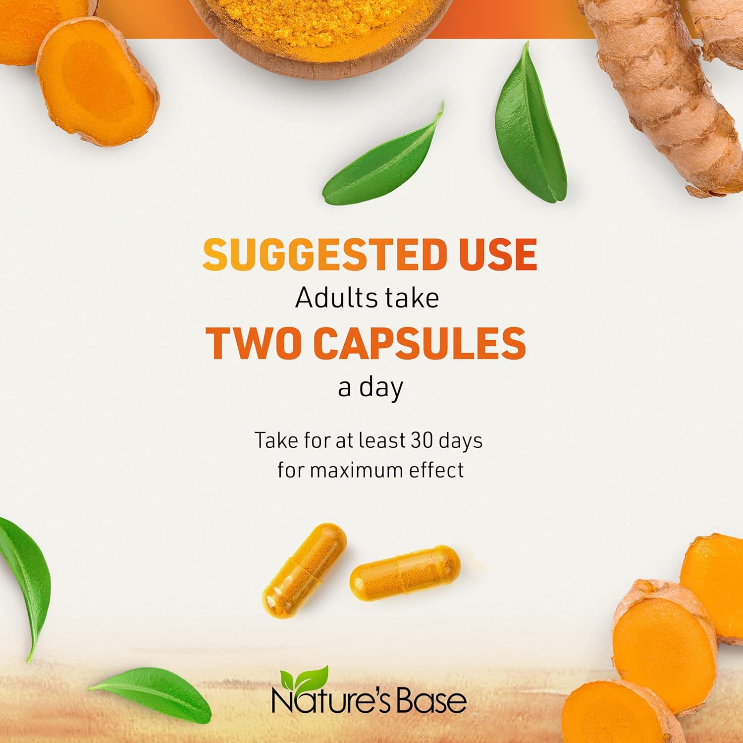 Turmeric Curcumin Supplement with Ginger, Apple Cider Vinegar, BioPerine - 95% Curcuminoids - 240 Capsules