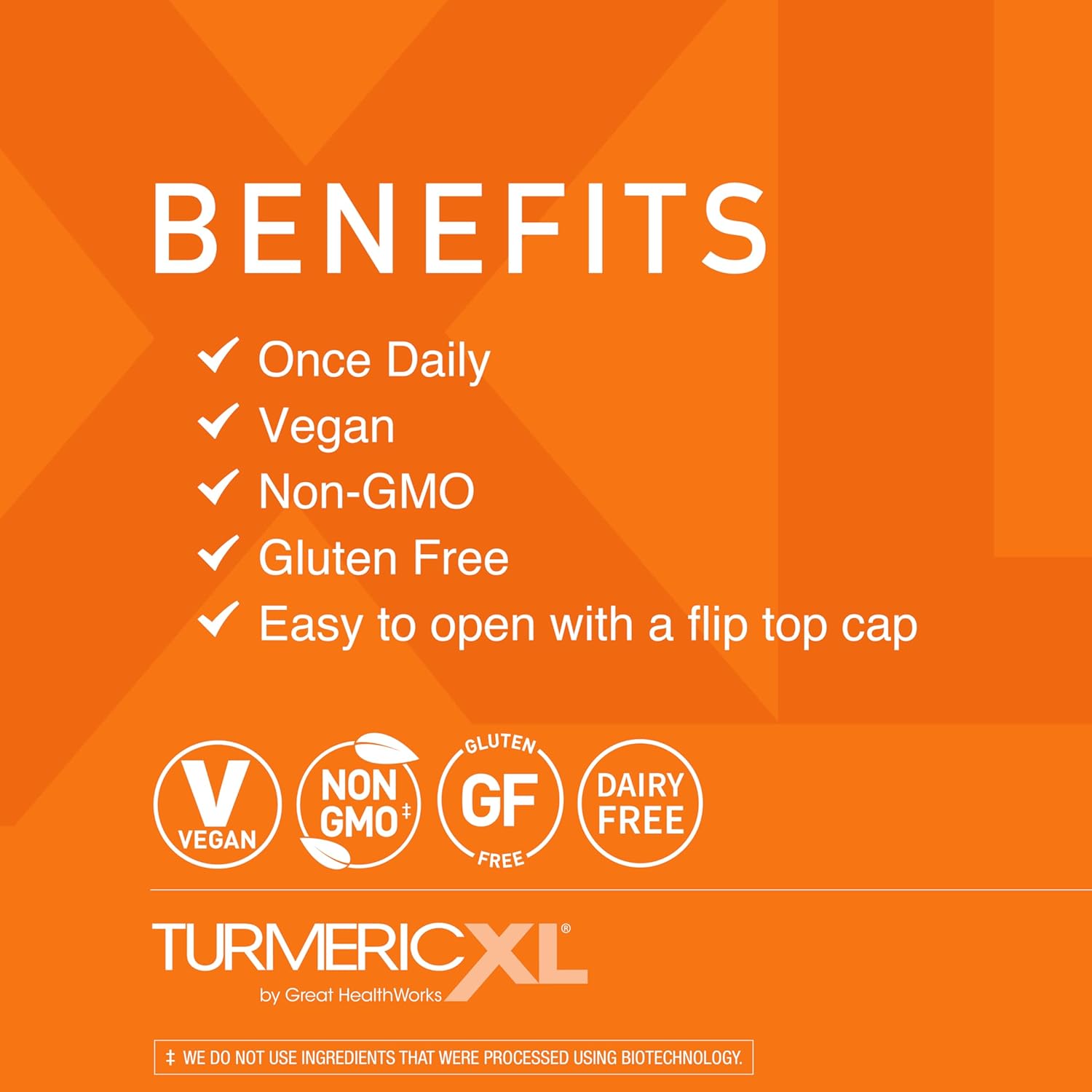 TurmericXL OmegaXL Joint Support Supplement - 250mg Turmeric Extract for Healthy Inflammatory Response - High Absorption, Gluten-Free - 30 Capsules