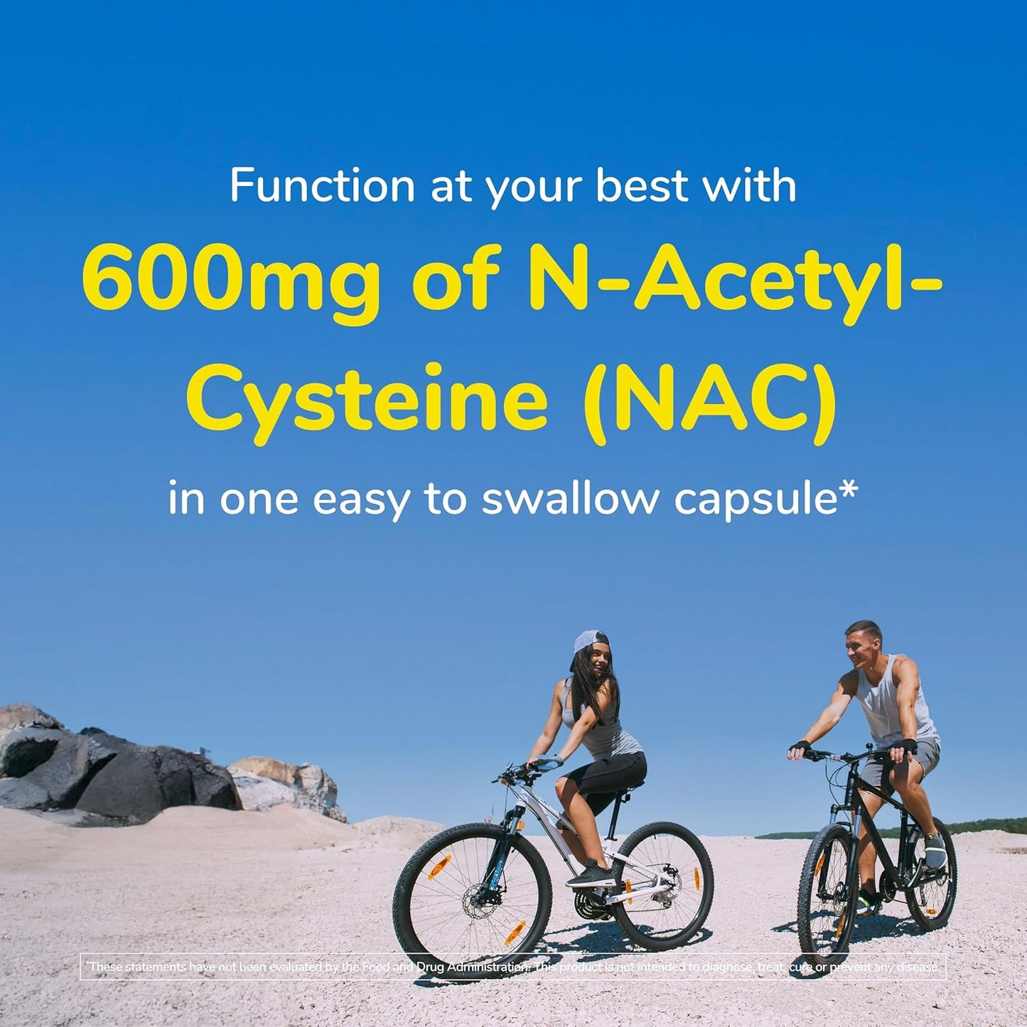 Twinlab N-Acetyl-Cysteine (Nac) 600mg Capsules - Antioxidant Supplement for Men and Women