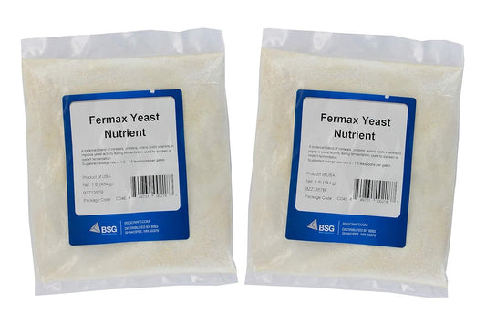 Two Pack of BSG Fermax Yeast Nutrient, 1lb - Improve Yeast Health and Fermentation Speed