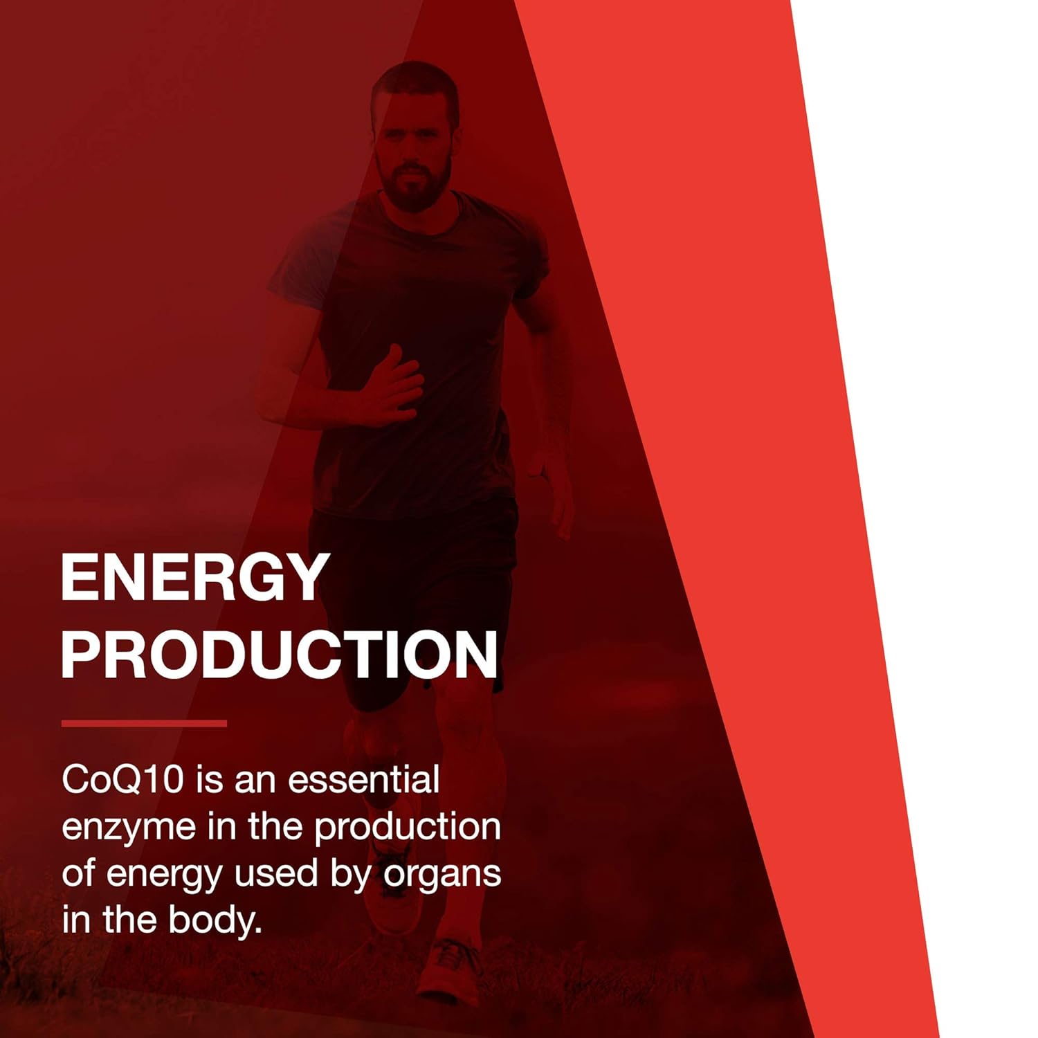 Ubiquinol 100mg Softgels for Cardiovascular Support, Energy Production, Heart Health - 60 Count