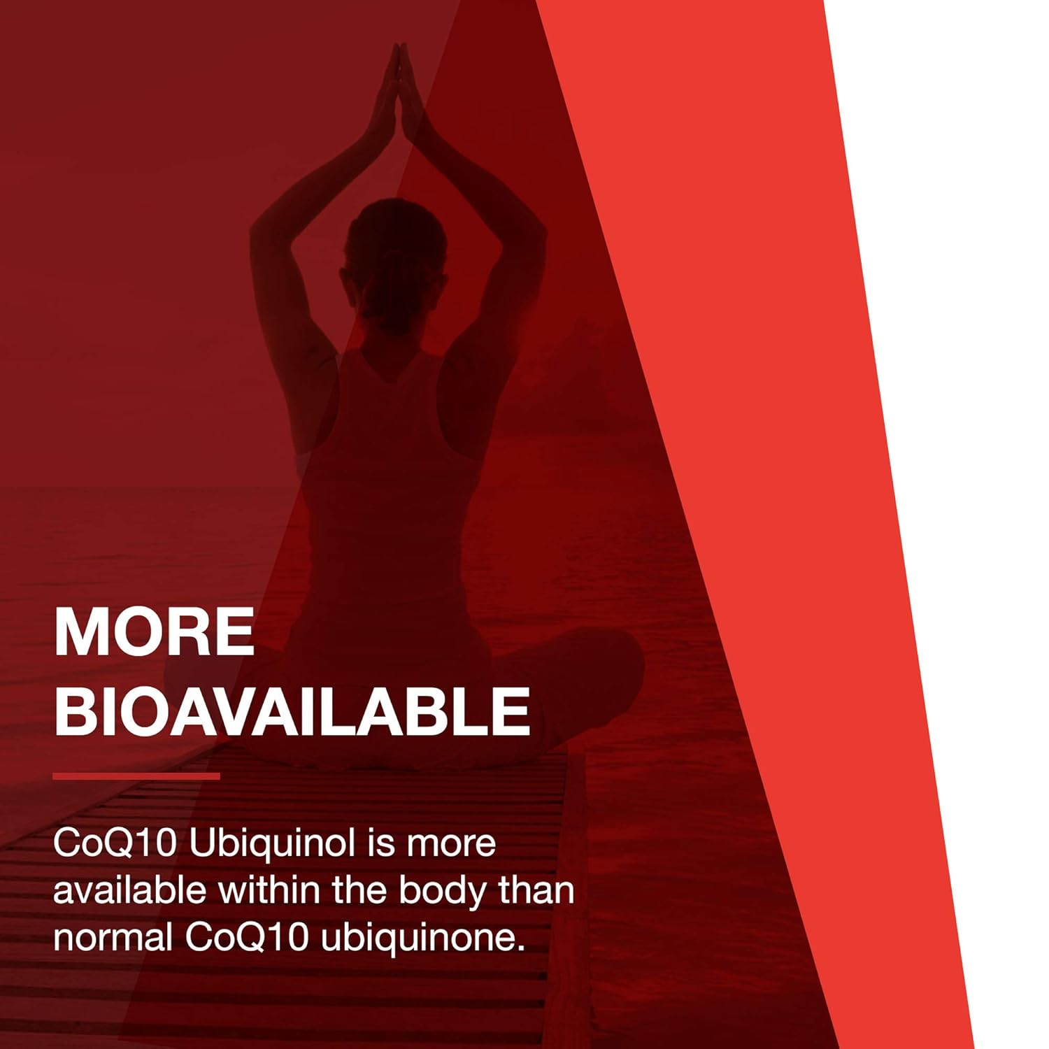 Ubiquinol 100mg Softgels for Cardiovascular Support, Energy Production, Heart Health - 60 Count