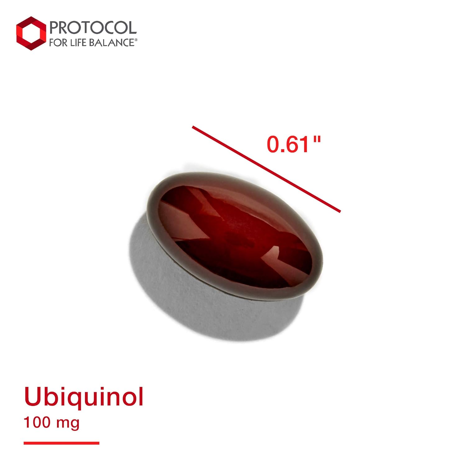 Ubiquinol 100mg Softgels for Cardiovascular Support, Energy Production, Heart Health - 60 Count