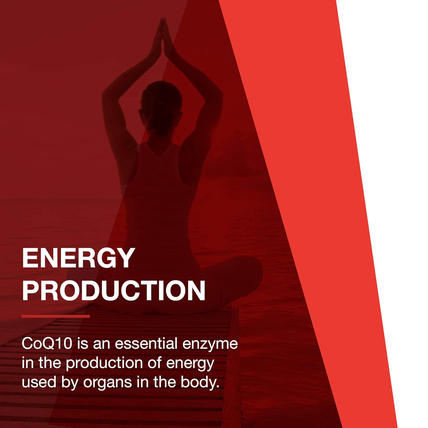 Ubiquinol 100mg Softgels for Cardiovascular Support, Energy Production, Heart Health - 60 Count