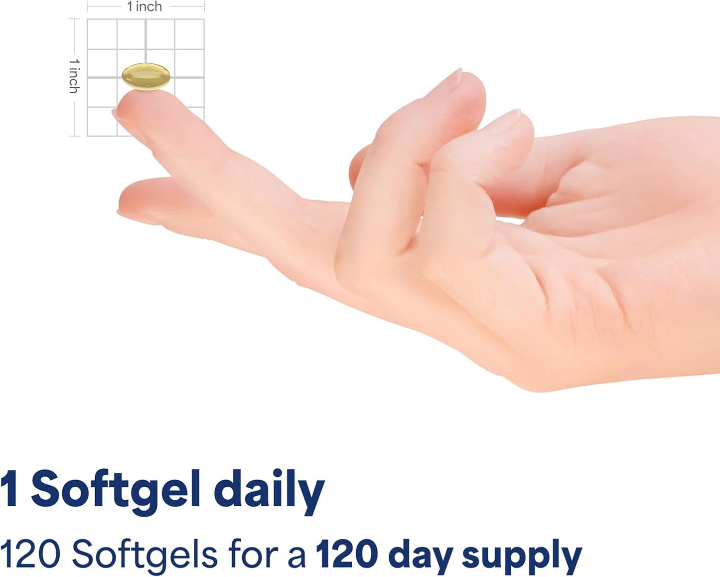 Ubiquinol Coenzyme CoQ10 100mg Softgels for Heart Health, Blood Pressure, Gum Health, Energy Support - 120ct