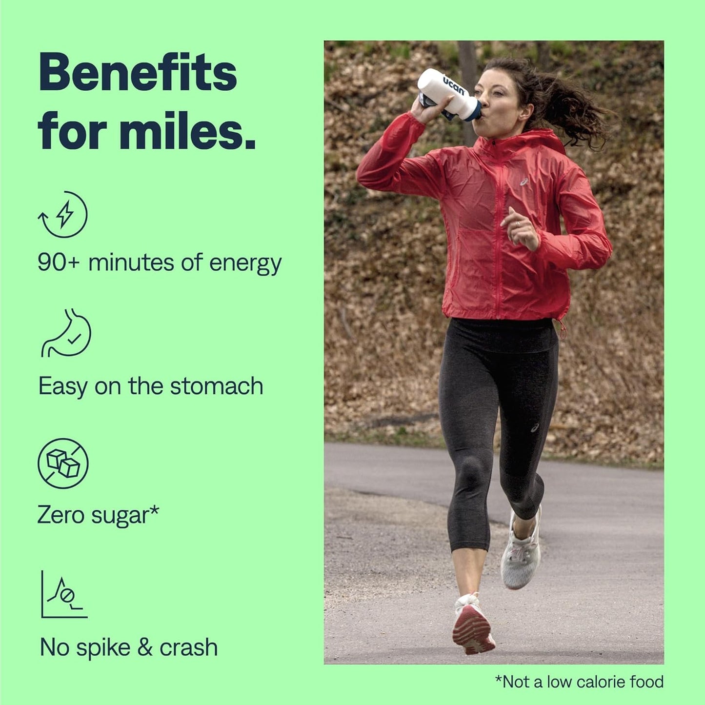 UCAN Energy Powder Cran-Raz - Keto, Sugar-Free Pre & Post Workout for Men & Women - Non-GMO, Vegan, Gluten-Free - Ideal for Runners, Gym-Goers, High Performance Athletes - 28 Servings (24.6oz)