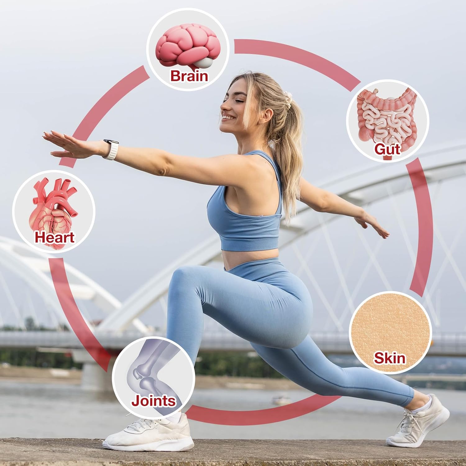 UIMISX Urolithin A Pro Supplement 1000mg Softgels with Resveratrol & CoQ10 - Antioxidant for Energy, Aging, Muscle Strength & Skin Care