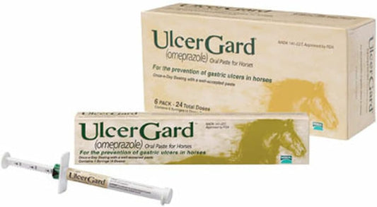 UlcerGard Equine Gastric Ulcer Prevention - 6 Syringes (4 Doses Each)