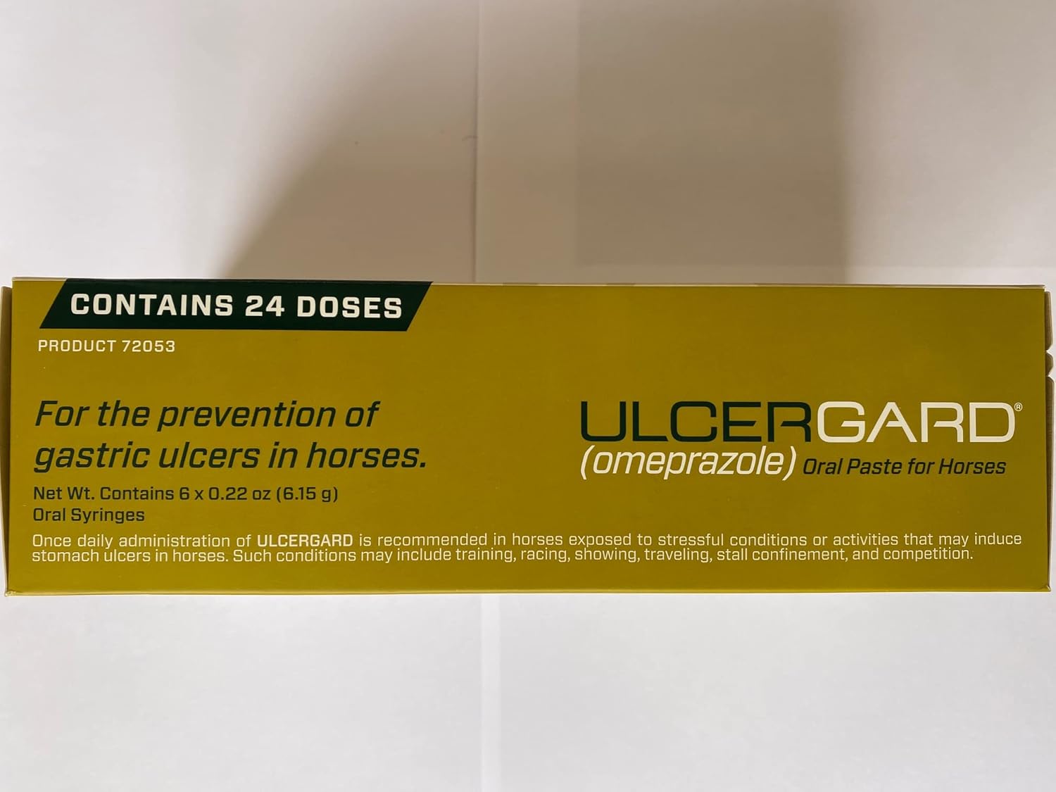 UlcerGard Equine Gastric Ulcer Prevention - 6 Syringes (4 Doses Each)
