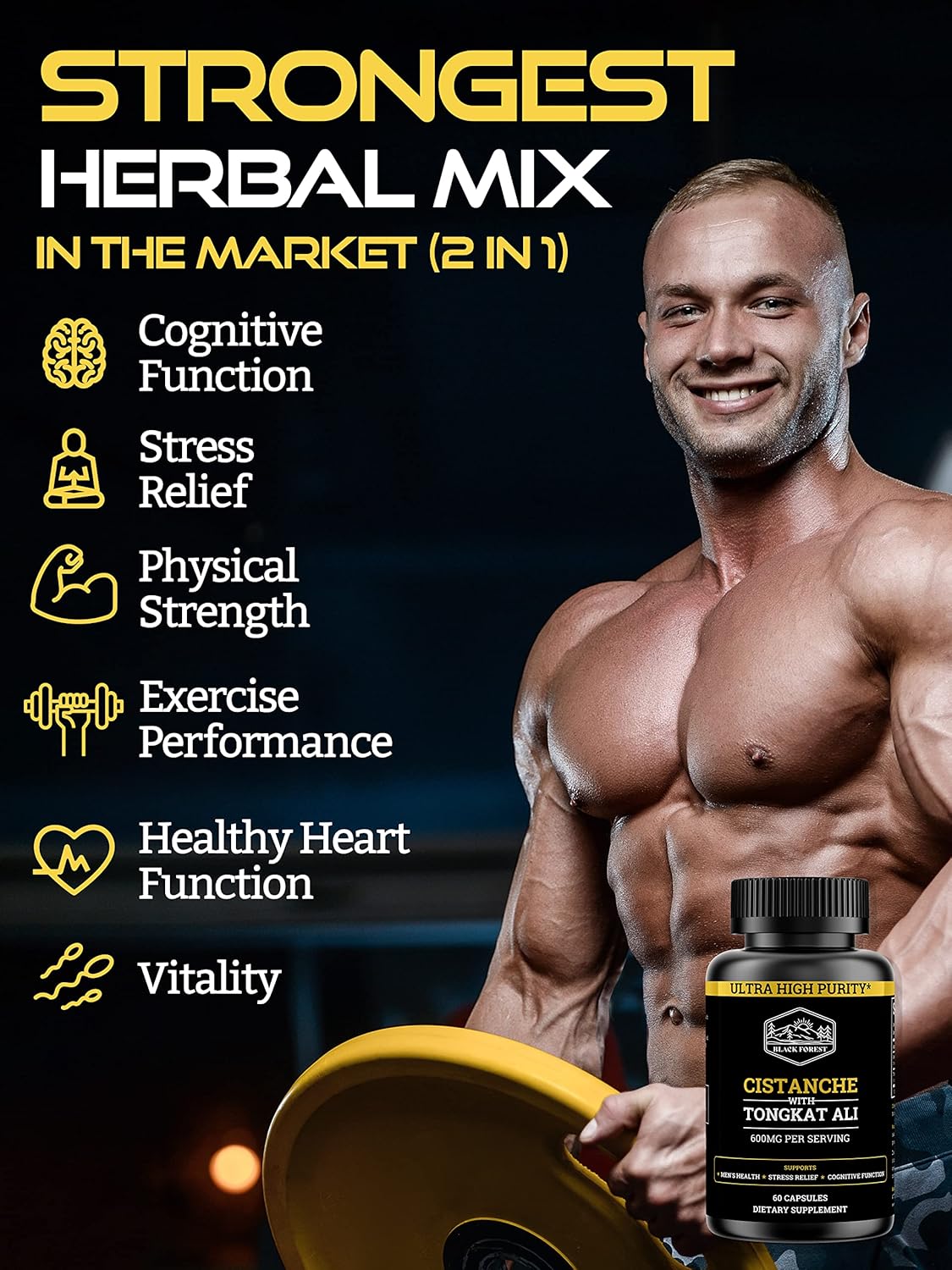 Ultimate Black Forest TESTO Stack Supplements for Enhanced Performance and Results