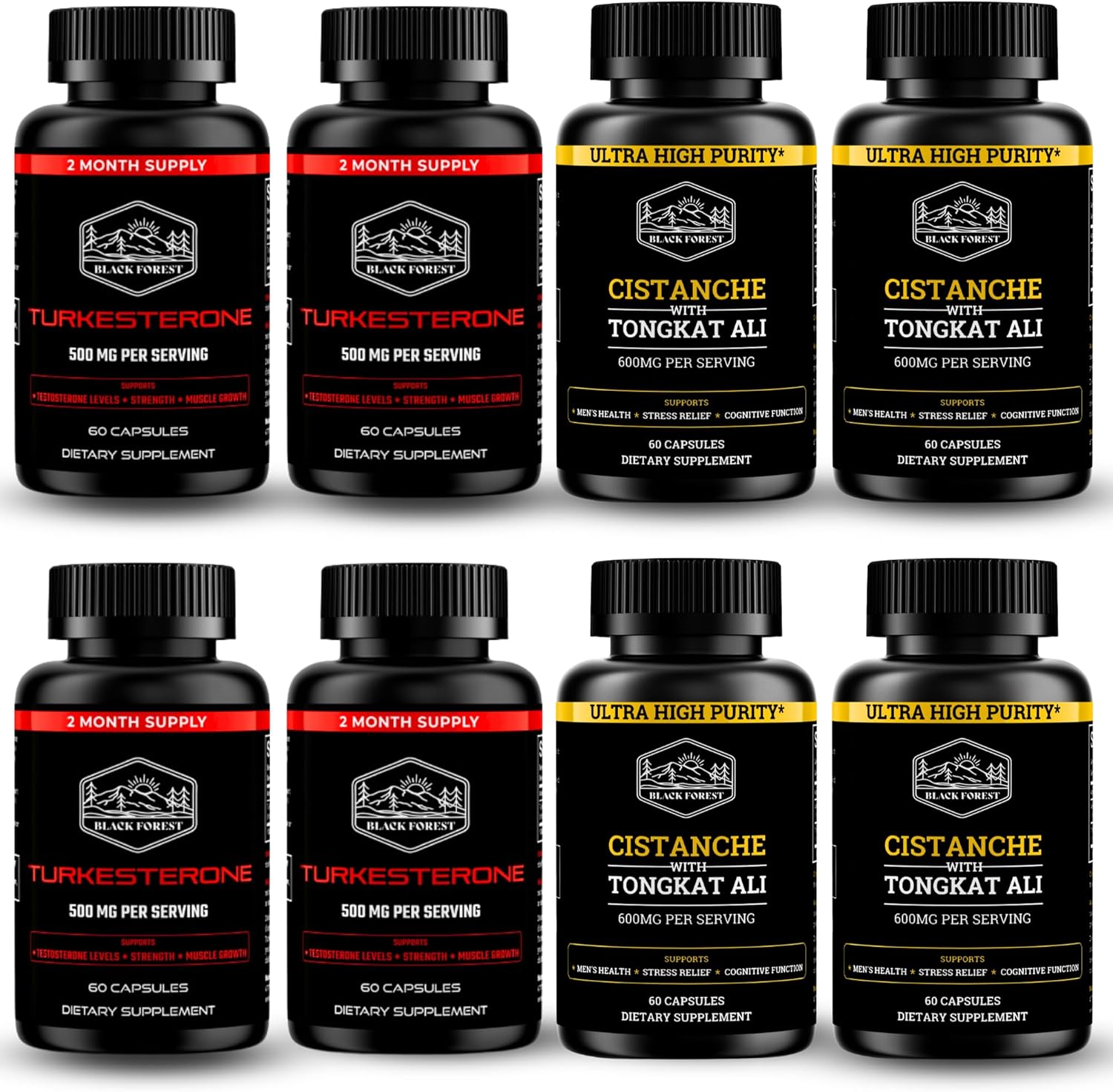 Ultimate Black Forest Testosterone Boosting Stack for Enhanced Performance and Muscle Gain