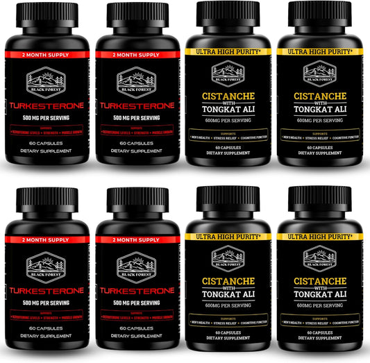 Ultimate Black Forest Testosterone Boosting Stack for Enhanced Performance and Muscle Gain