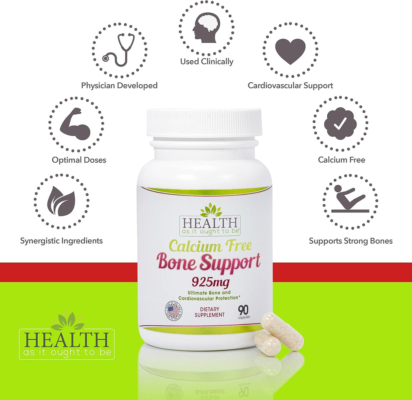 Ultimate Bone and Cardiovascular Protection Supplement | 90 Capsules | Supports Health Without Calcium