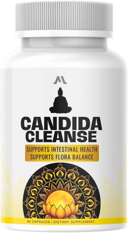 Ultimate Candida Cleanse with Probiotics and 11 Botanicals - 60 Capsules