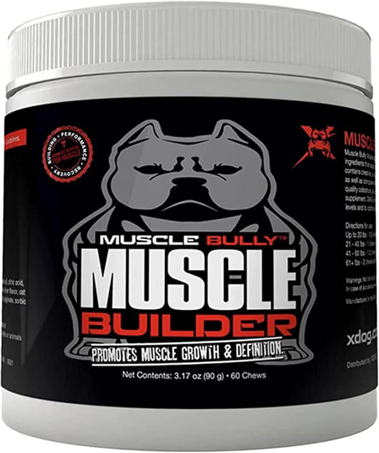 Ultimate Canine Muscle Builder - Enhances Muscle Growth, Size, Definition, and Endurance with Clinically Proven Ingredients.
