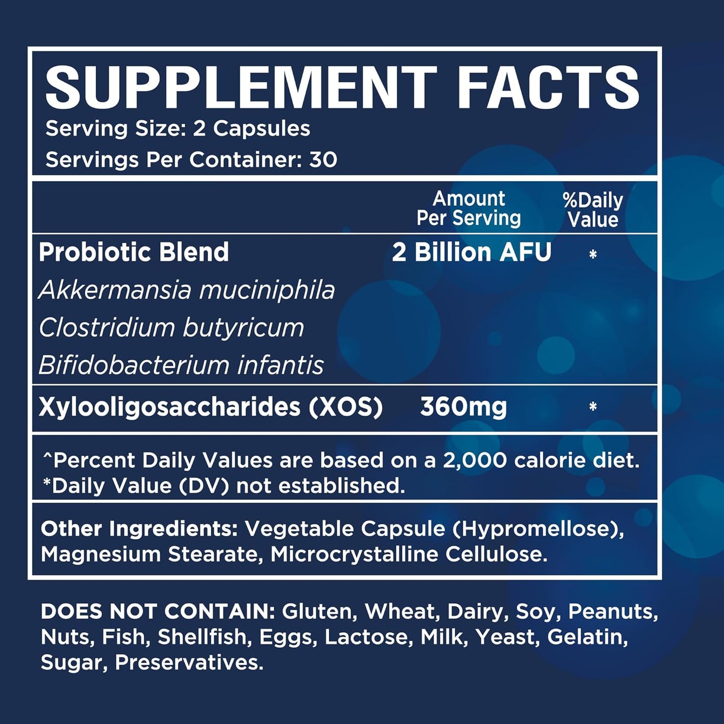 Ultimate GLP-1 Probiotic Capsules for Gut Health and Digestive Support - Prebiotic Akkermansia Muciniphila Supplement for Men and Women