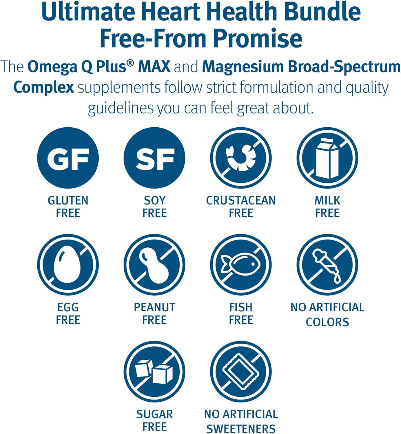 Ultimate Heart Health Bundle: Dr. Sinatra Omega Q Plus MAX with CoQ10, Magnesium, and Broad-Spectrum Complex - Advanced Cardiovascular Support