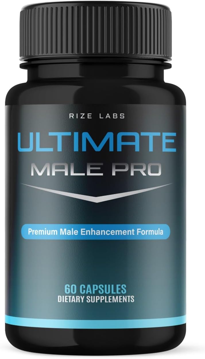 Ultimate Male Pro Capsules - All-Natural Supplement for Men's Active Lifestyle - 60 Capsules - Reviews Included