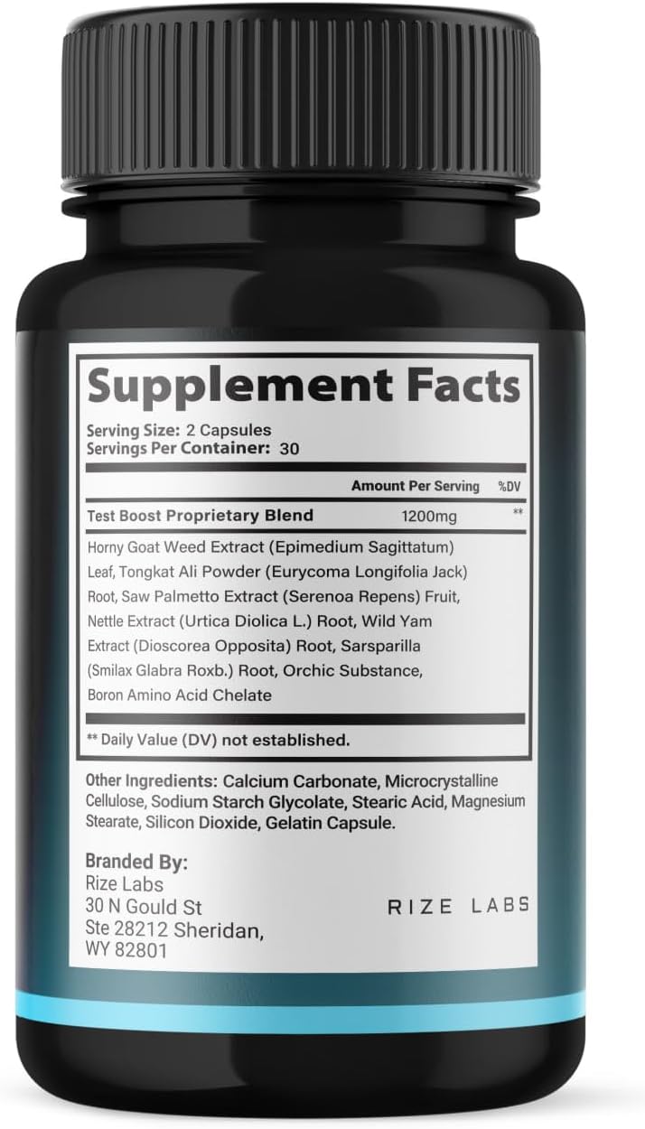 Ultimate Male Pro Capsules - All-Natural Supplement for Men's Active Lifestyle - 60 Capsules - Reviews Included