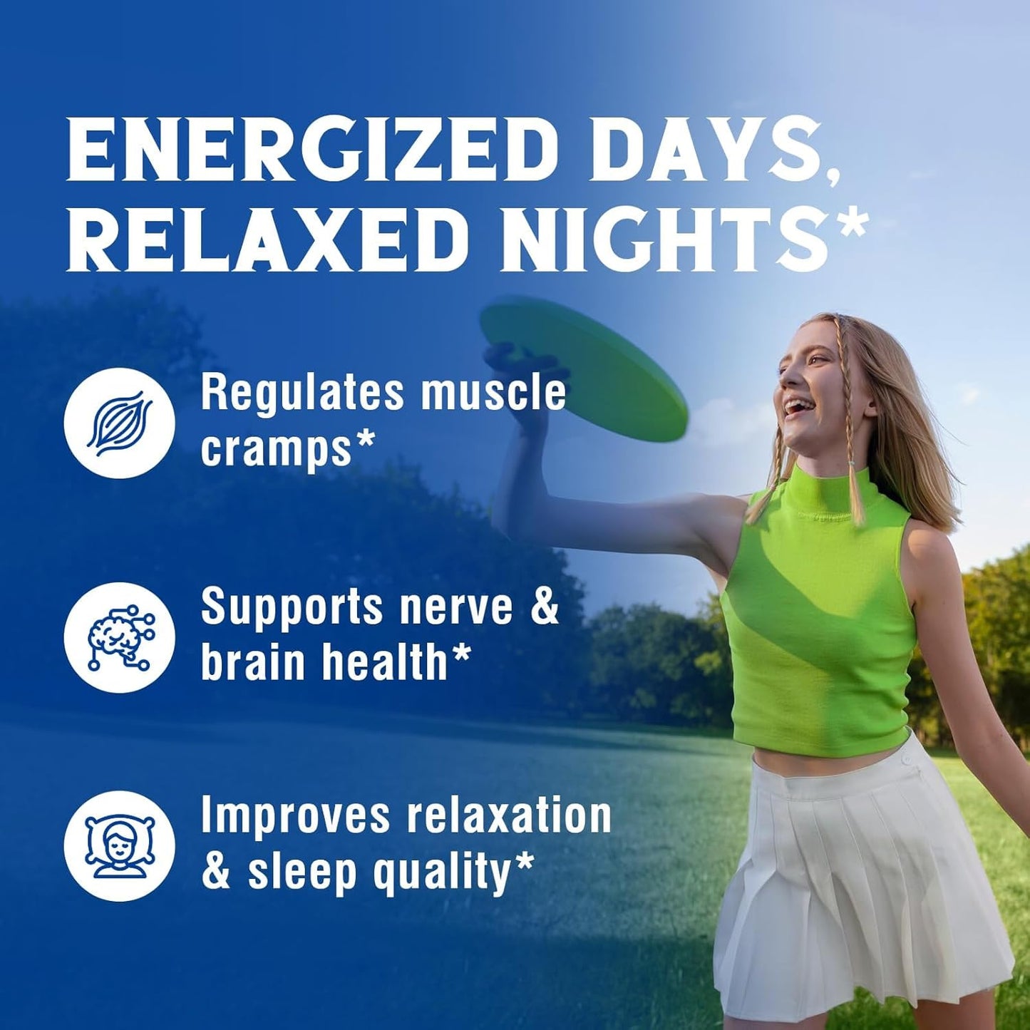 Ultra Strength Chelated Magnesium Complex Supplement - 420mg Elemental Magnesium - 10-in-1 Formula for Sleep, Muscles, Nerves & Heart Health - Non-GMO, 120 Vegan Capsules