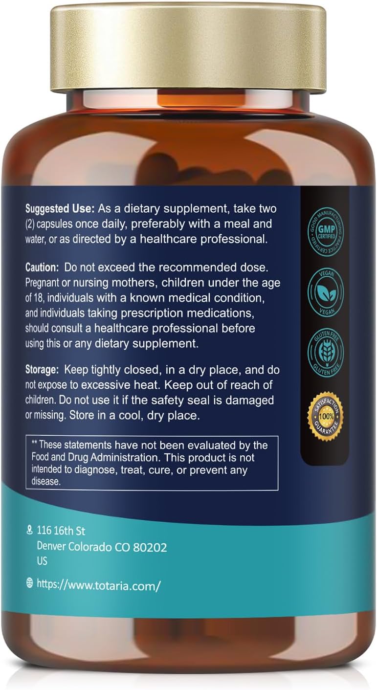 Ultra Strength Pure TUDCA Supplement - Pack of 2, 1200mg (Tauroursodeoxycholic Acid) Capsules for Liver & Gallbladder Cleanse - Vegan Liver Support