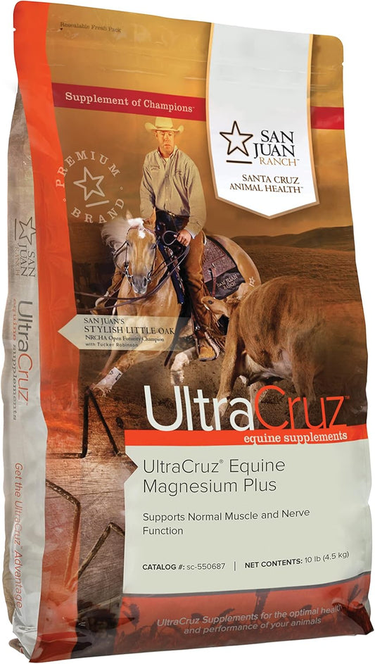 UltraCruz Equine Magnesium Plus Supplement - 10 lb Size