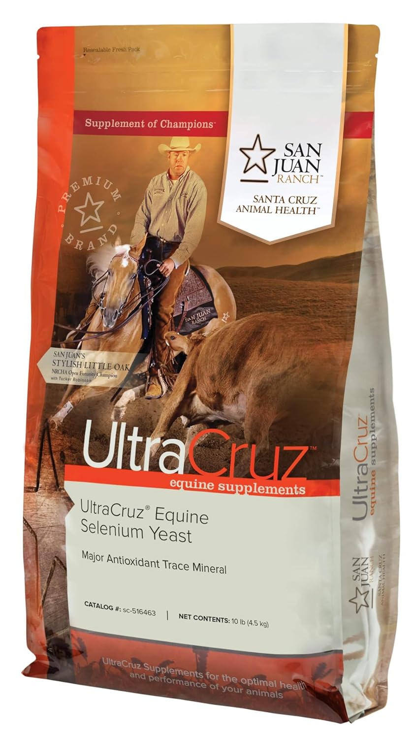 UltraCruz Equine Selenium Yeast Pellet Supplement 10 lb - 80 Day Supply