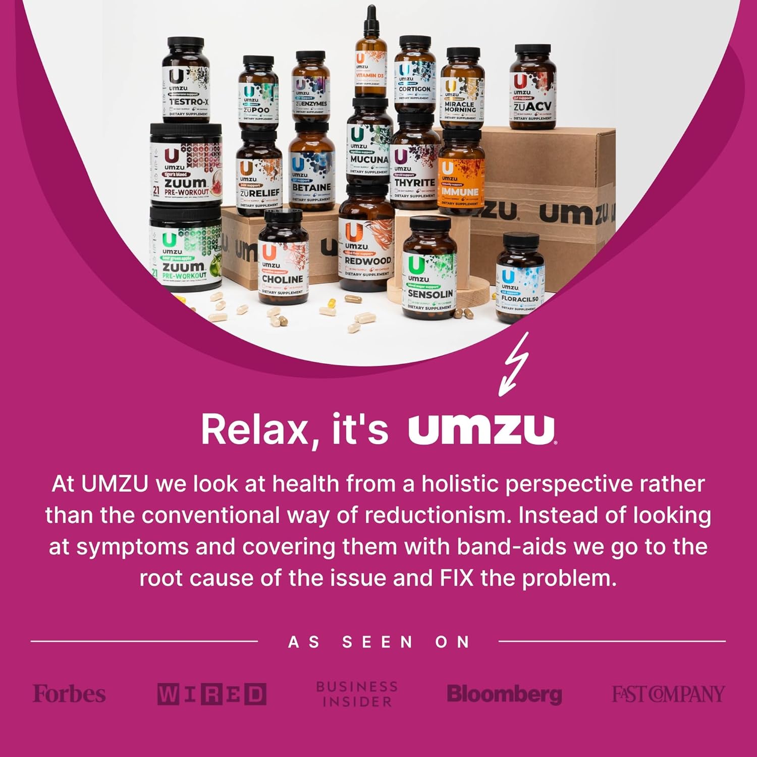 UMZU Florette Vaginal Probiotic with Cranberry Extract for Women | Promotes Vaginal pH Balance, Odor Control, UTI Prevention | 37B CFU | 30 Capsules