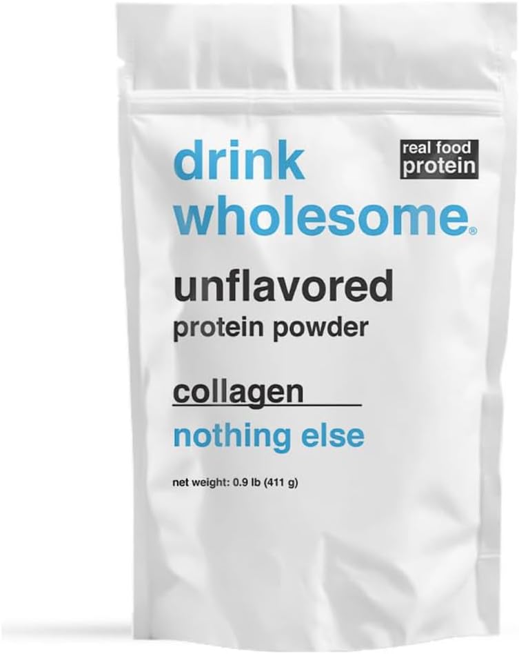 Unflavored Collagen Protein Powder for Sensitive Stomachs - Gut Friendly, Low FODMAP, Dairy & Lactose Free - AIP, Carnivore & Paleo Friendly - Safe for Kids & Seniors