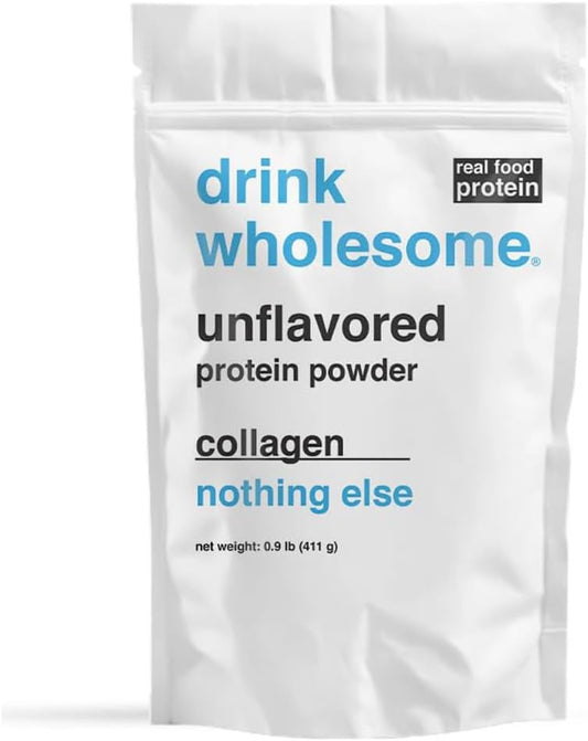 Unflavored Collagen Protein Powder for Sensitive Stomachs - Gut Friendly, Low FODMAP, Dairy & Lactose Free - AIP, Carnivore & Paleo Friendly - Safe for Kids & Seniors
