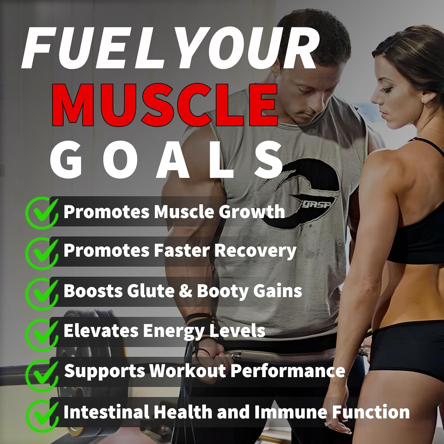 Unflavored Creatine Powder with HMB for Muscle Growth & Recovery - Micronized Creatine Monohydrate for Men and Women, 30 Servings