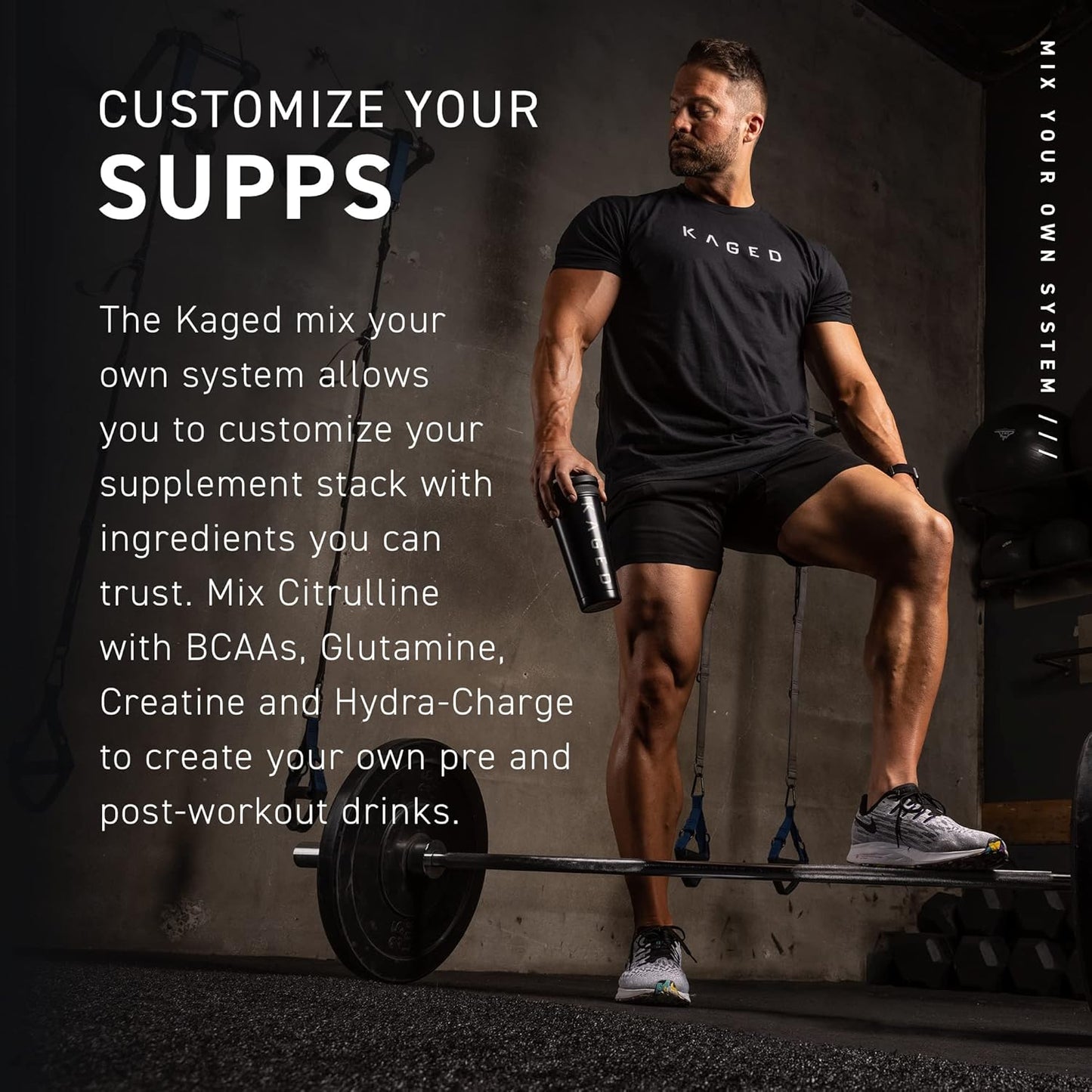 Unflavored Kaged Premium L-Citrulline Powder - Boost Nitric Oxide, Enhance Muscle Pumps, Improve Vascularity - 100 Servings