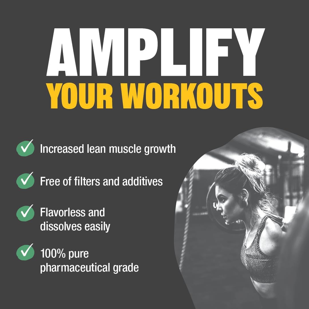 Unflavored Micronized L-Glutamine Powder - Non GMO, 300g Vegan Supplement