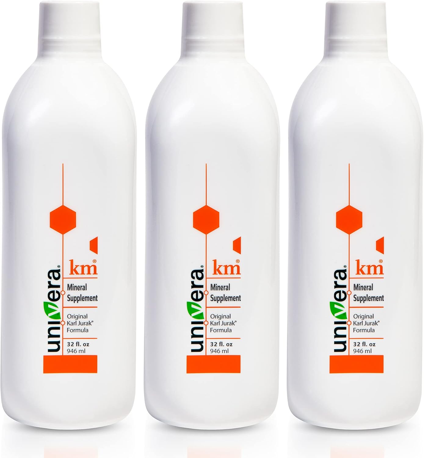 Univera KM Mineral Supplement with Karl Jurak Formula | Potassium & Vitamin-Rich | Balances pH | Aids Digestion & Nutrient Uptake | Natural Phytonutrients | 90-Day Supply
