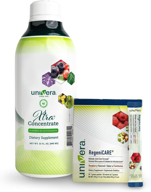Univera Xtra Concentrate and RegeniCARE: Boost Vitality and Joint Health with this Ultimate Power Duo
