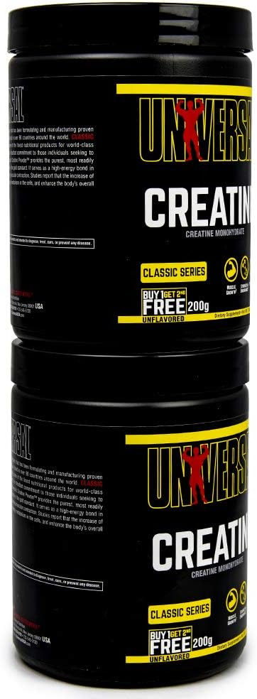 Universal Nutrition Creatine Powder - 200 Grams - Muscle Building Supplement