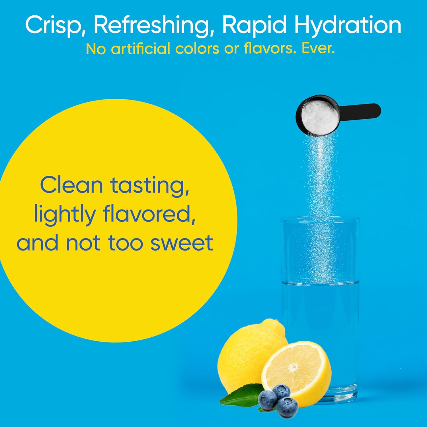 Universal U Replenish & Restore Powder - Hydration & Recovery Support - Muscle Repair & Growth - Custom Dosing - L-Lysine, L-Glutamine, L-Tryptophan - No Artificial Flavors - 30 Servings (Lemon Berry)
