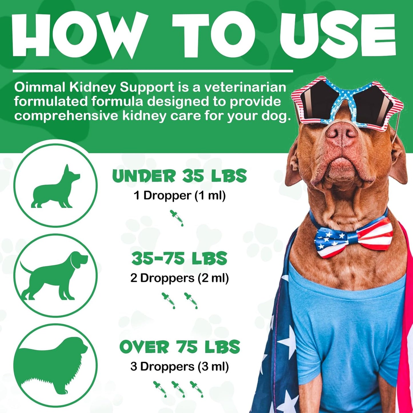 Uruses Pet Kidney Support for Dogs - Veterinarian Formulated Herbal Supplement for Healthy Kidney Function - Promotes Vitality - Easy to Absorb - 2 oz