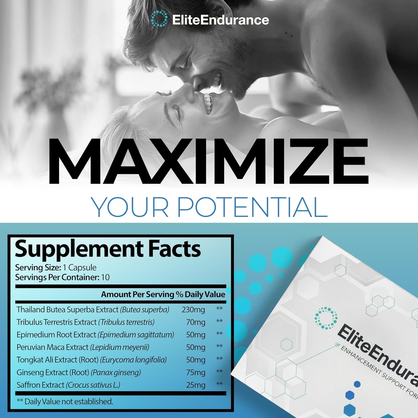USA-Made EliteEndurance Supplement for Maximum Stamina, Energy, and Endurance