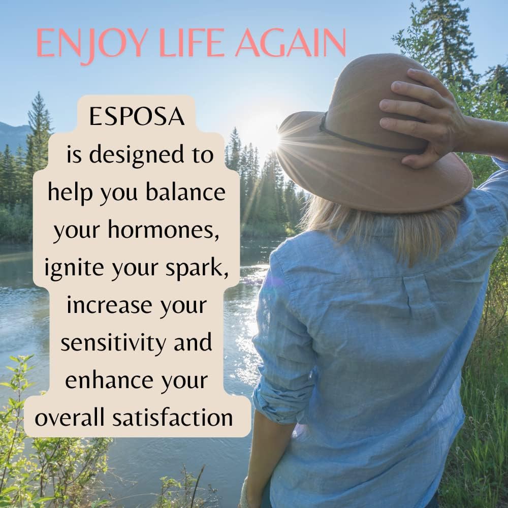 USA-Made Female Libido Booster Pills with Horny Goat Weed - Boost Energy, Mood, Desire - 60 Capsules - KUR Live Simply Esposa