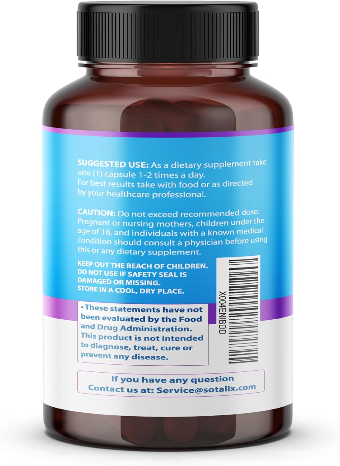 USA Made Sotalix Saffron Supplement 14,950mg with Ashwagandha, Ginseng, L-Theanine for Relaxation and Restoration - 150-Day Supply