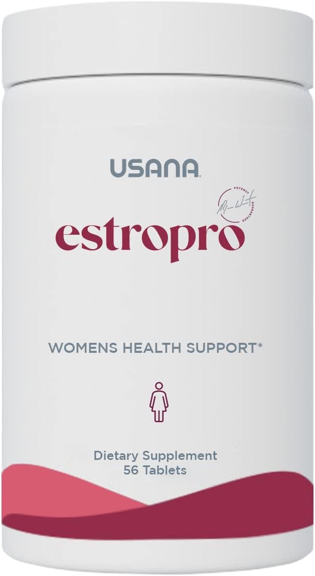 USANA EstroPro Tablets with Phytoestrogens for Menopause Symptom Relief - 28 Day Supply