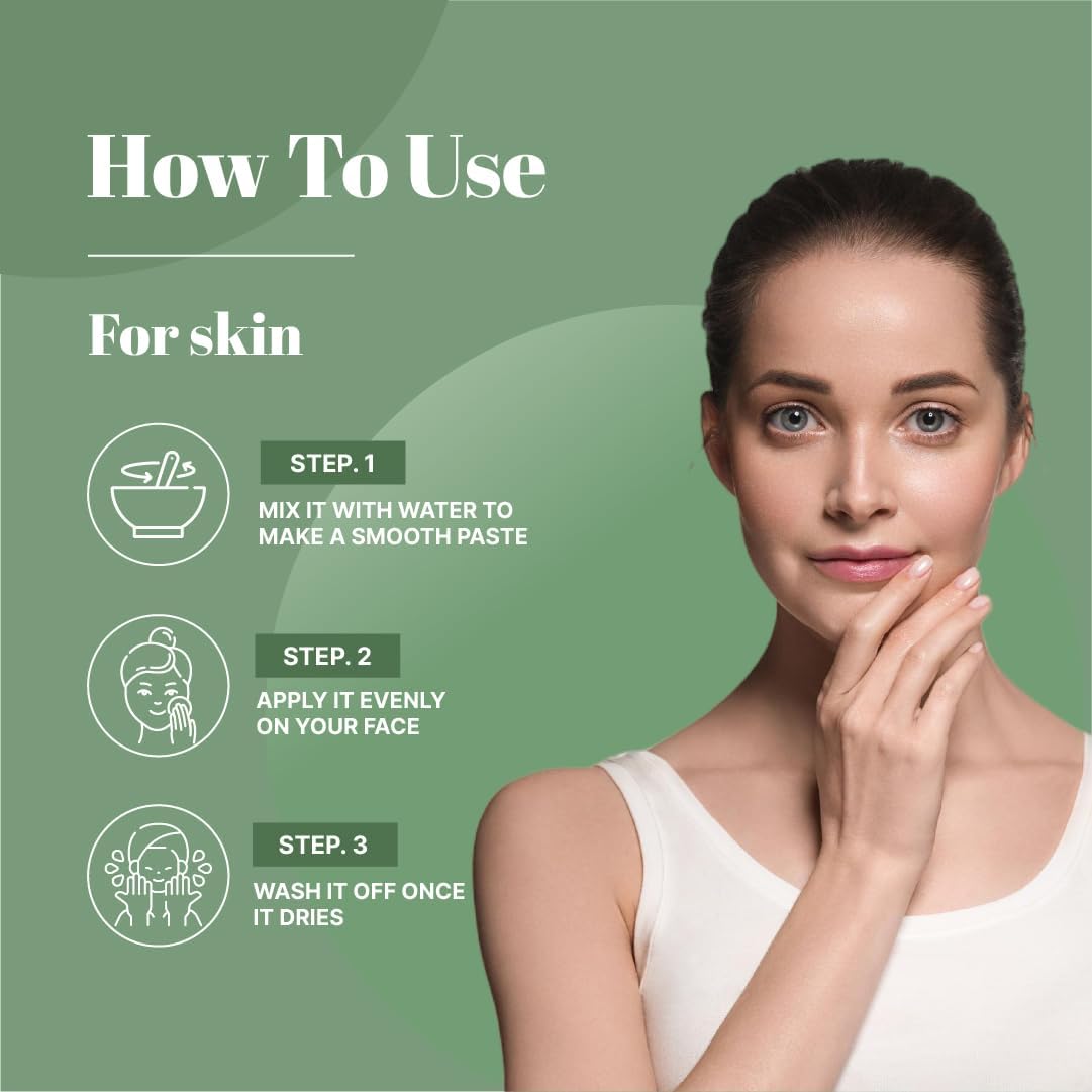 USDA Certified 100% Organic Aloe Vera Powder - 227g / 0.5 LB by Just Jaivik